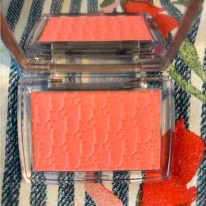 Dior Coral Pressed Powder Blush Compact
